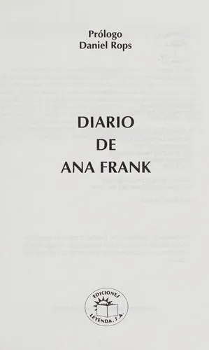 Cover for El Diario De Ana Frank