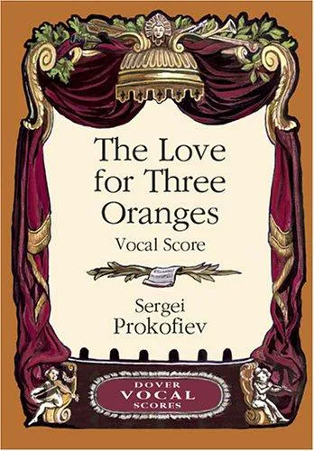 Cover for The Love for Three Oranges Vocal Score