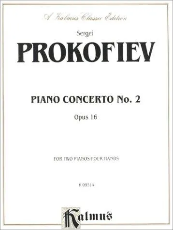 Cover for Prokofieff Piano Concerto #2