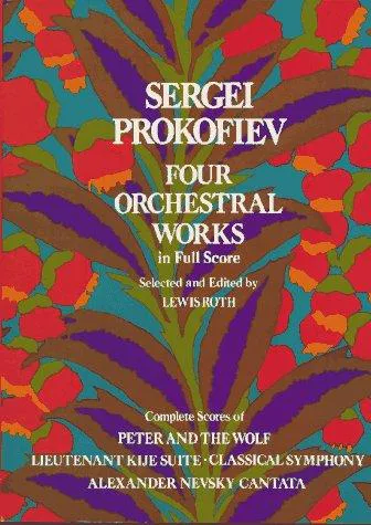 Cover for Four Orchestral Works