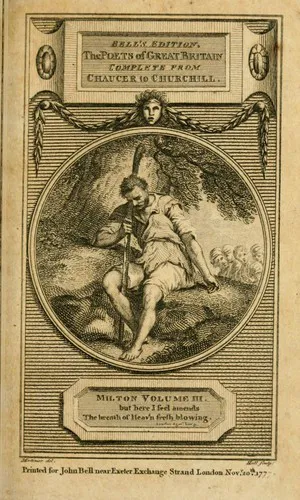 Cover for Milton's Poems