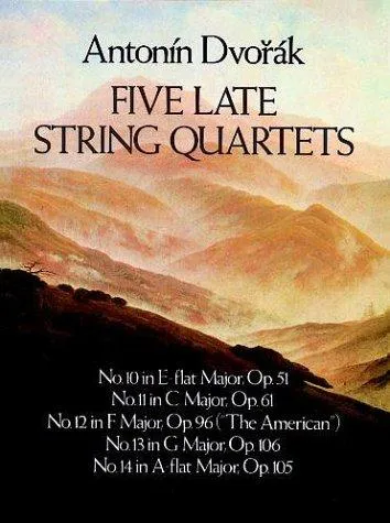 Cover for Five Late String Quartets