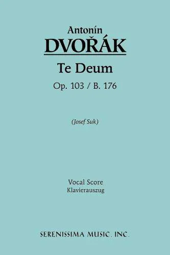 Cover for Te Deum, Op. 103 - Vocal Score