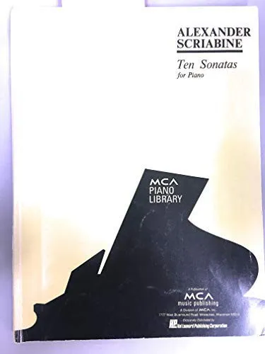 Cover for Ten Sonatas for Piano