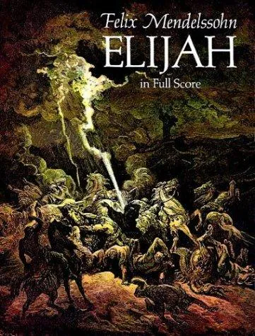 Cover for Elijah in Full Score