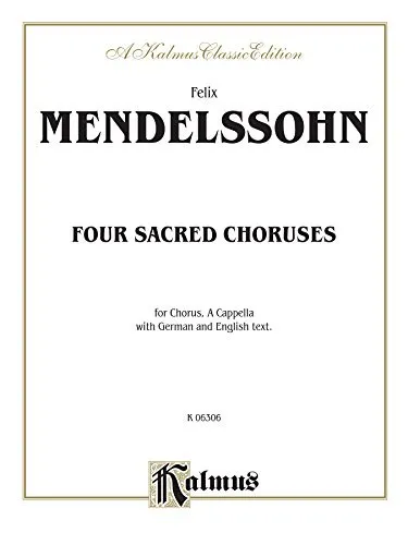 Cover for Four Sacred Choruses: Op. 69, Nos. 1-4