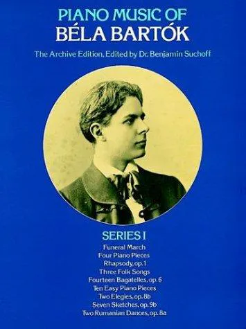 Cover for Piano Music of Bela Bartok, Series I