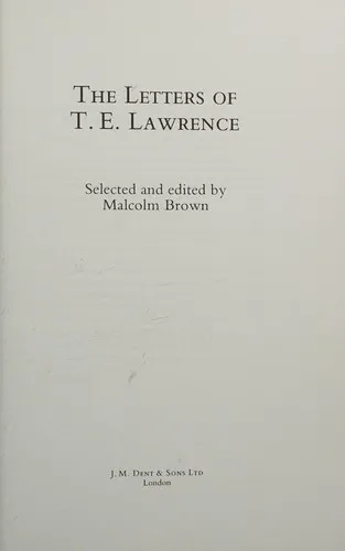 Cover for The Letters of T.E. Lawrence