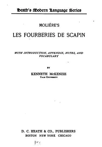 Cover for Les Fourberies De Scapin