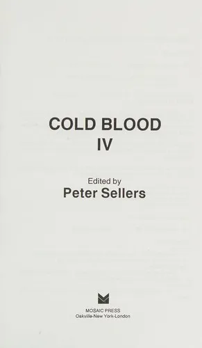 Cover for Cold Blood IV (Cold Blood Series)