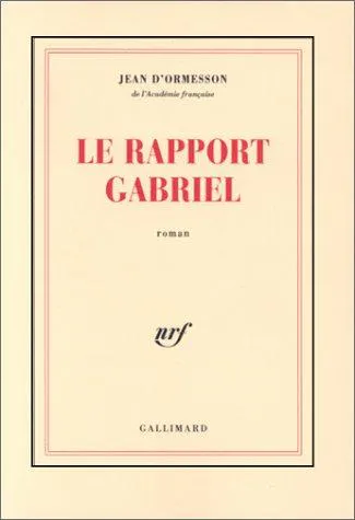 Cover for Le Rapport Gabriel