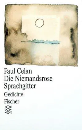 Cover for Die Niemandsrose/Sprachgitter
