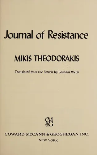 Cover for Journal of Resistance