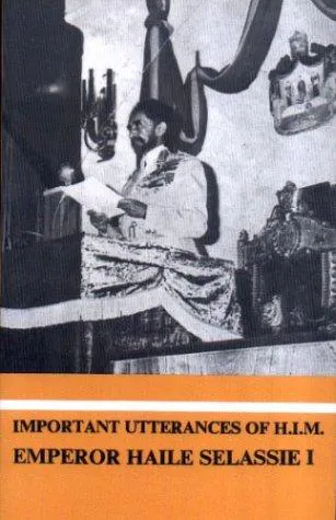 Cover for Important Utterances of H.I.M Emperor Haile Selassie I