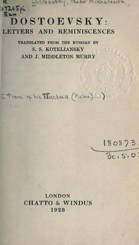 Cover for Dostoevsky