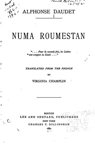 Cover for Numa Roumestan