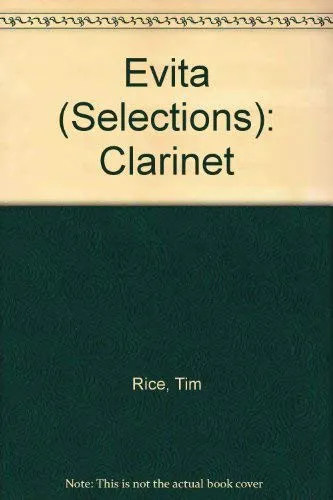 Cover for Selection from Evita / Clarinet