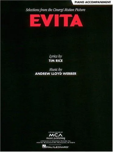 Cover for Selections from Evita / Piano Accompaniment