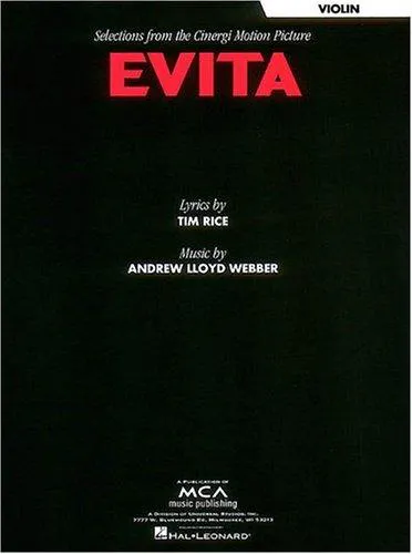 Cover for Selections from Evita / Violin