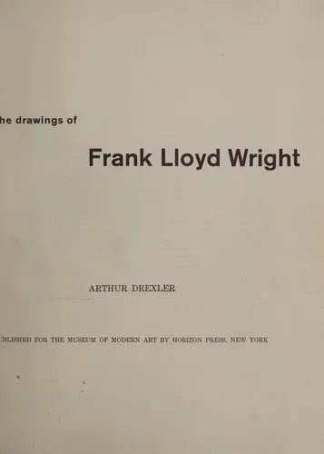 Cover for The Drawings of Frank Lloyd Wright