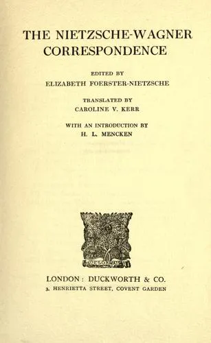 Cover for The Nietzsche-Wagner Correspondence