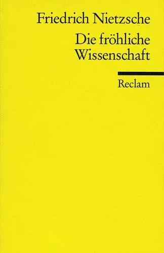Cover for Die Fröhliche Wissenschaft