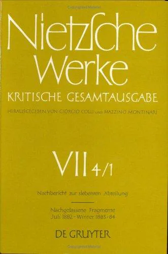 Cover for Nietzsche Werke