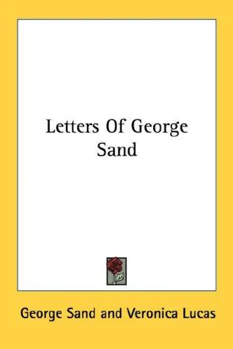 Cover for Letters of George Sand