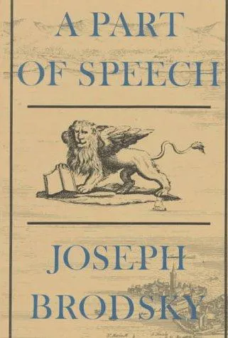 Cover for A Part of Speech