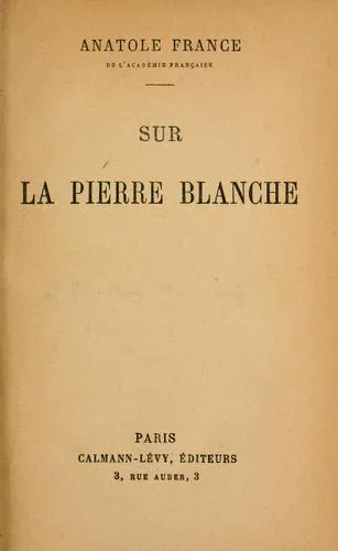Cover for Sur La Pierre Blanche