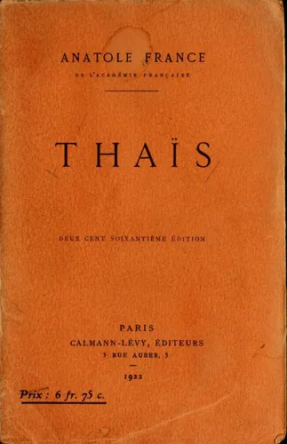 Cover for Thaïs