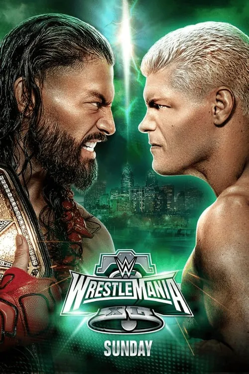 Poster for WrestleMania XL Sunday