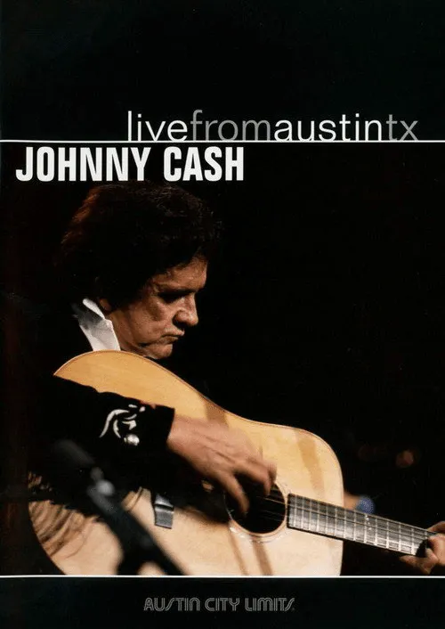 Poster for Johnny Cash: Live from Austin TX