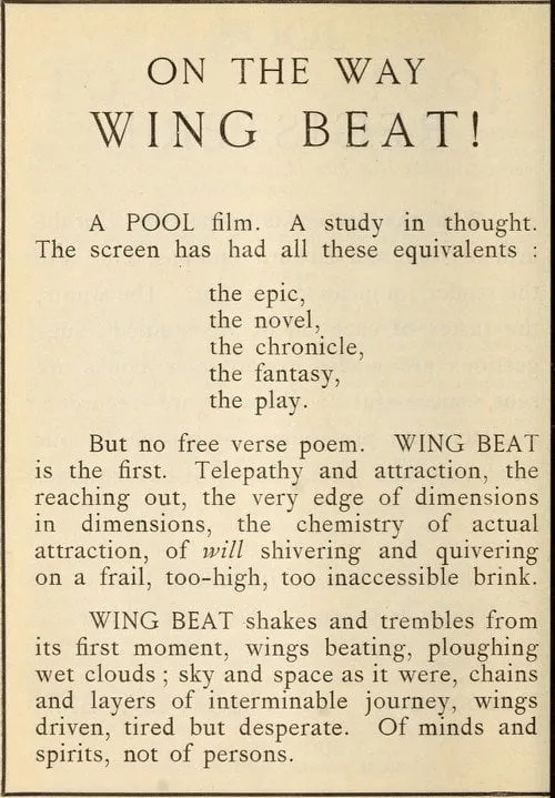 Poster for Wing Beat