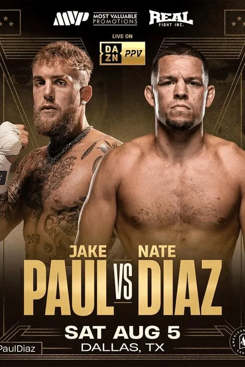 Poster for Jake Paul Vs. Nate Diaz