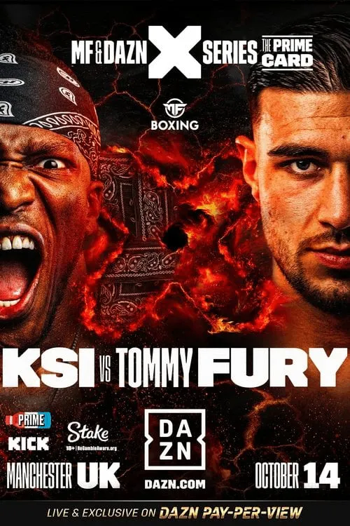 Poster for KSI Vs. Tommy Fury