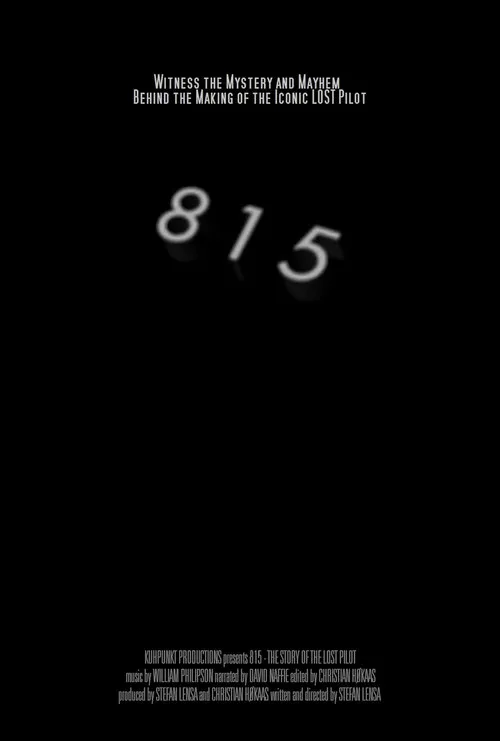 Poster for 815 - the Story of the Lost Pilot