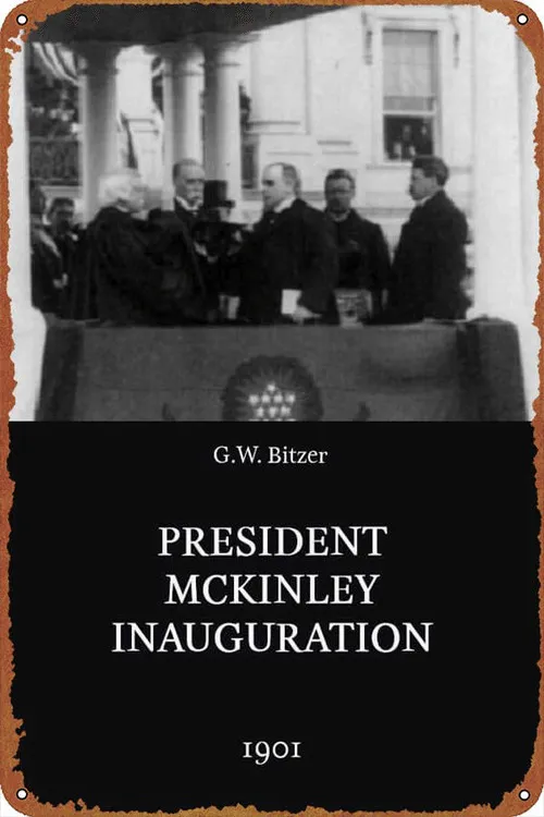 Poster for President McKinley Inauguration Footage