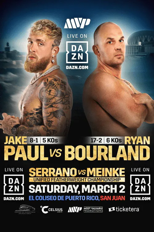 Poster for Jake Paul Vs. Ryan Bourland