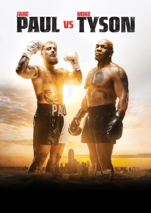 Poster for Jake Paul Vs. Mike Tyson
