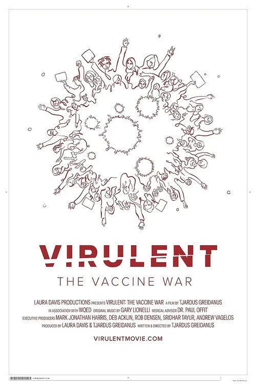 Poster for Virulent: the Vaccine War