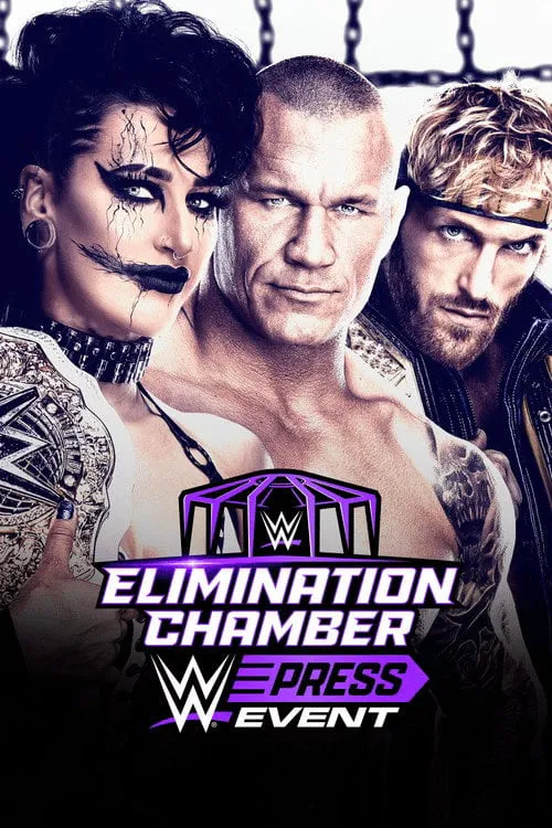 Poster for WWE Elimination Chamber Press Event 2024
