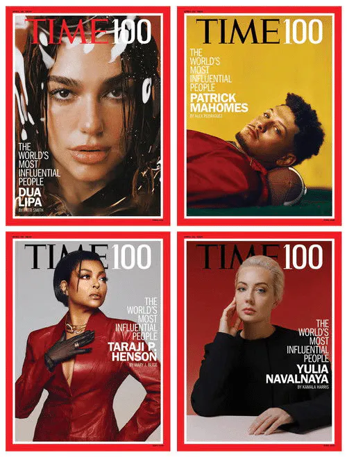 Poster for TIME100: the World's Most Influential People
