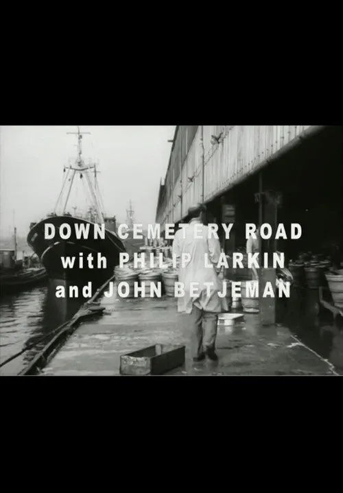 Poster for Larkin and Betjeman: Down Cemetery Road