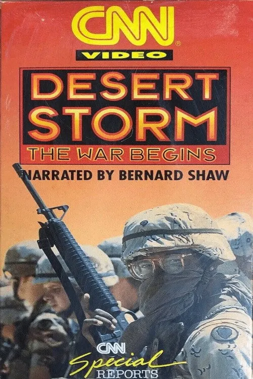 Poster for Desert Storm: the War Begins