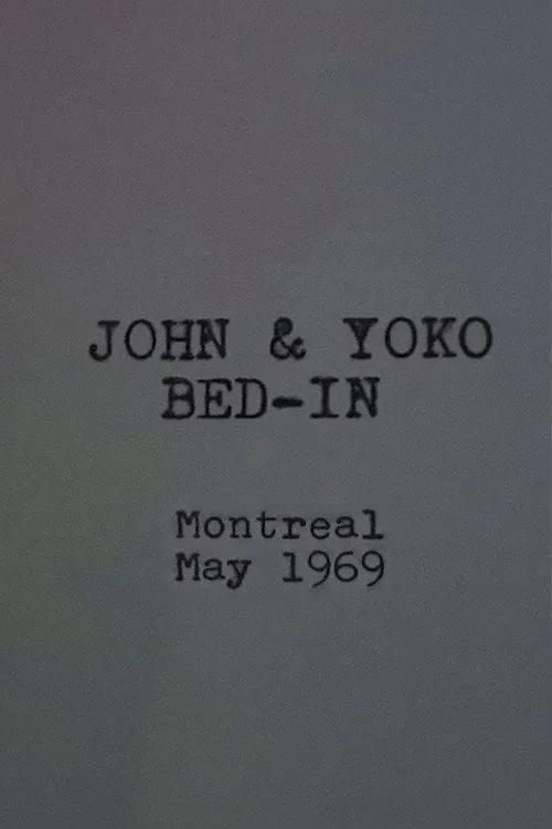 Poster for John & Yoko Bed-In