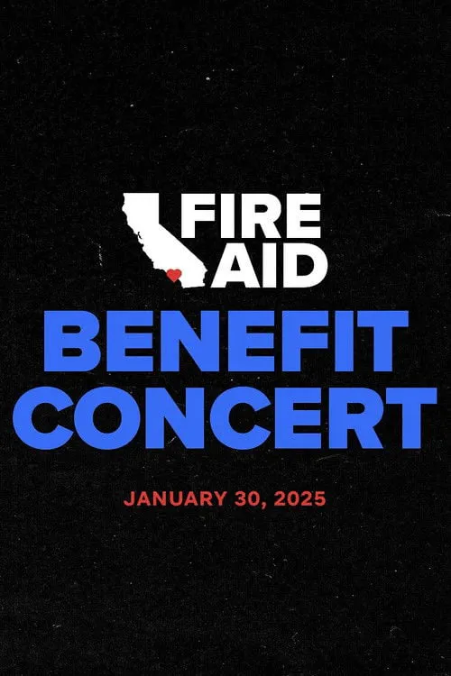 Poster for FireAid Benefit Concert
