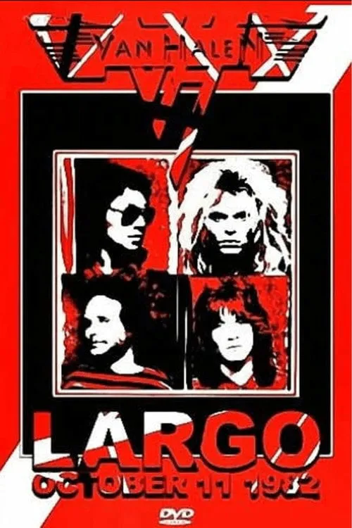 Poster for Van Halen: Largo Oct 11, 1982