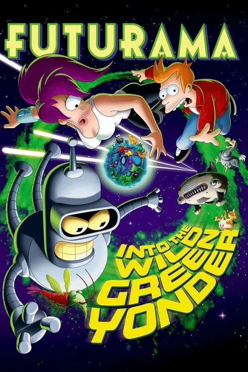Poster for Futurama: into the Wild Green Yonder
