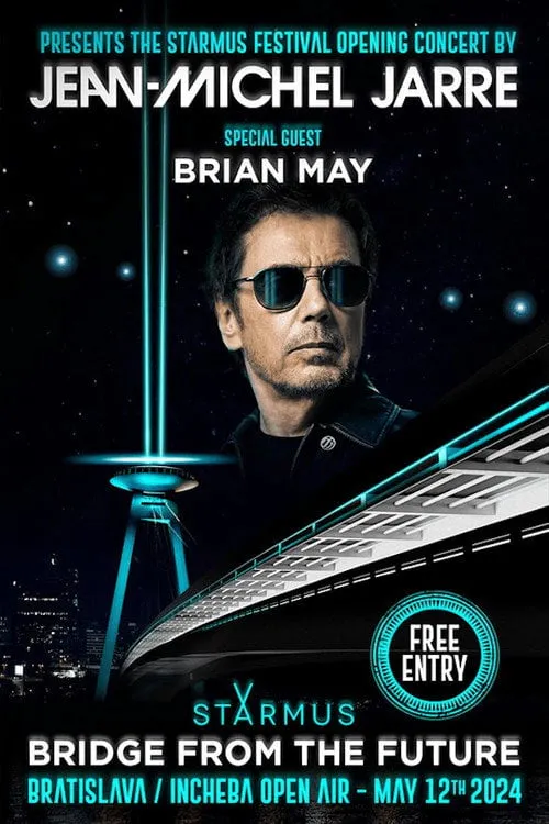 Poster for Jean-Michel Jarre - Bridge from the Future